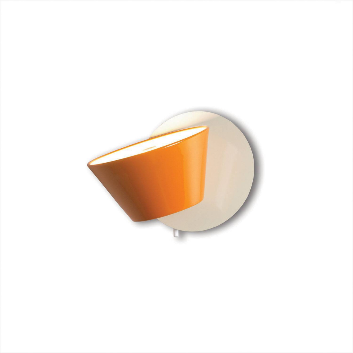 Tam Tam A vegglampe i vakre farger Lampefeber Marset Tam Tam Satelitt skjerm Orange Fri Frakt!