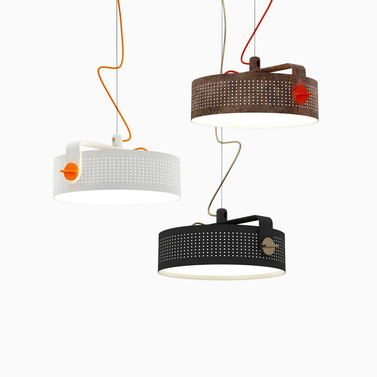 Modena pendellampe i smart retro design lampefeber Modena vegglampe retro designet Lampefeber